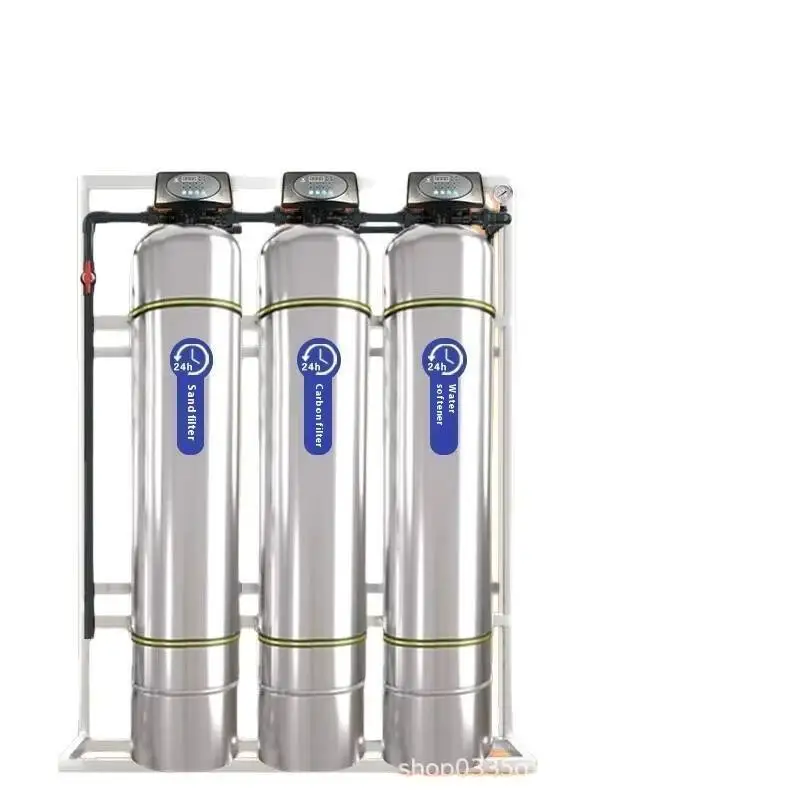 Industrial Commercial Softened Circulation Equipment Removes Scale And Hardness Well Filtration Tap Water Sodium Ion Exchange