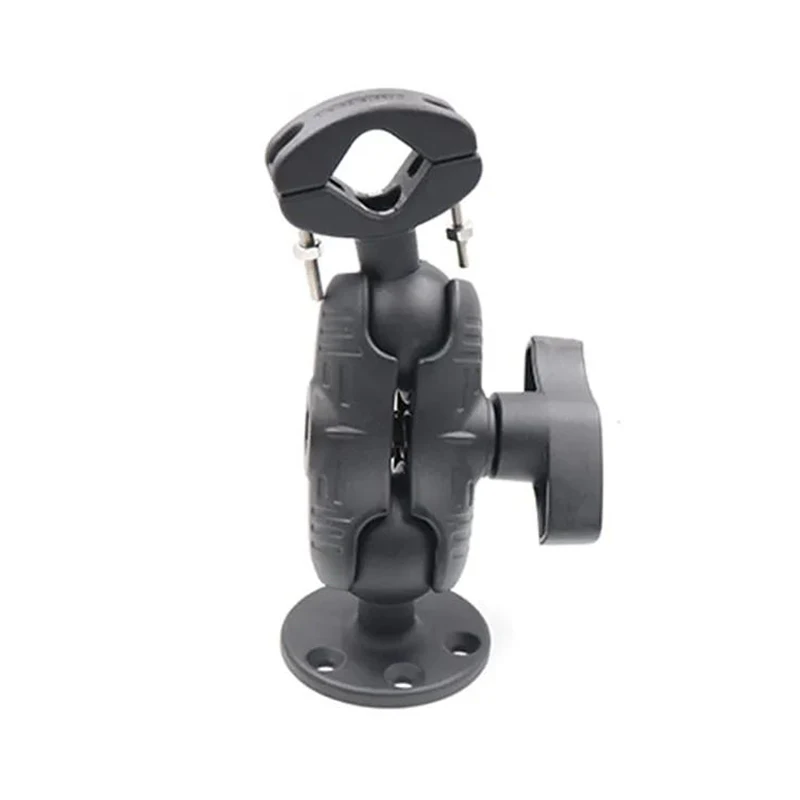 

Industrial computer arm support mounts pipe rail clamp base dsize 2.25'' torque ball head bracket cycle mount for garmin for ram