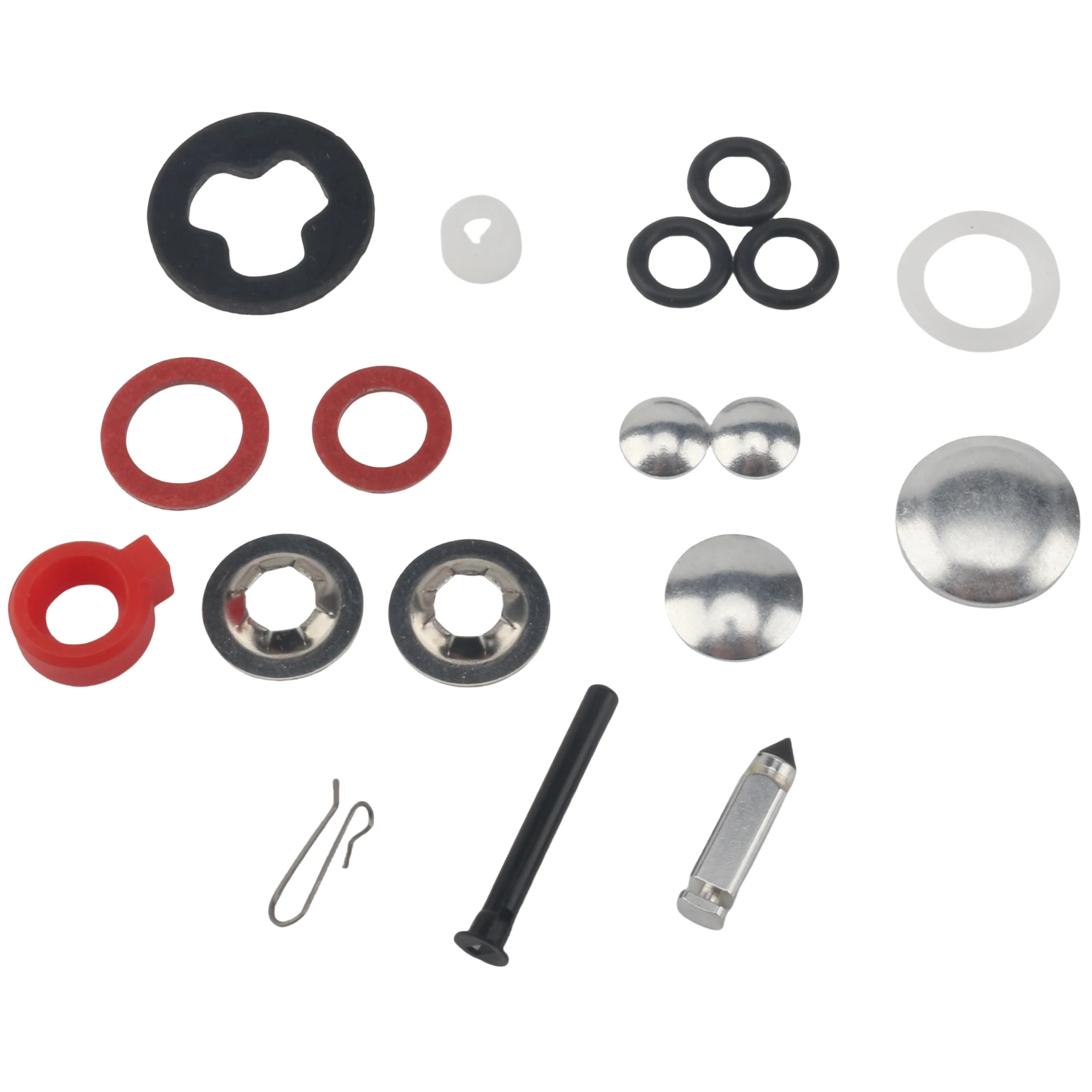 OMC Johnson Evinrude 18 20 25 28 30 35 40 45 48 50 55 60 65 70 75 HP 선외기용 기화기 재생 키트 3개 (392061 396701)