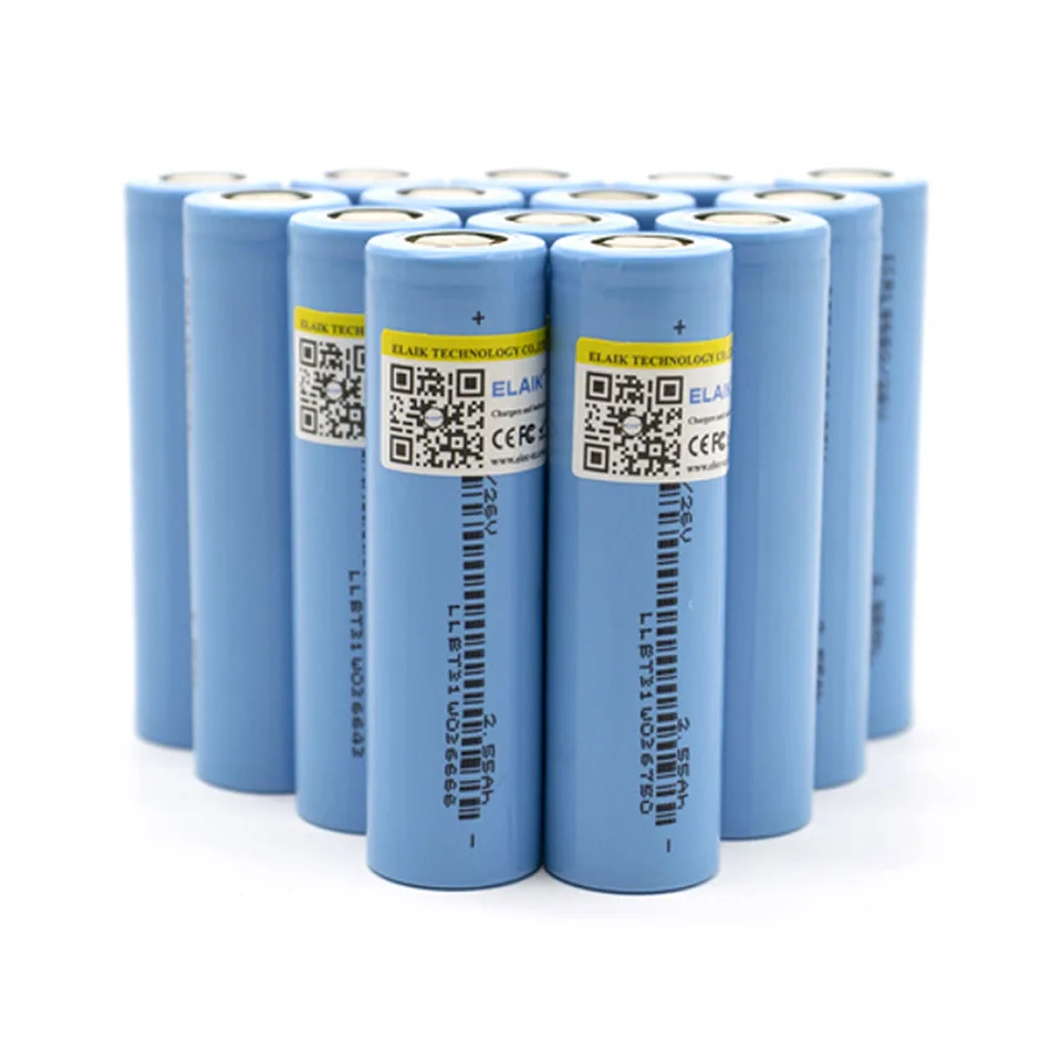 6PCS 18650 2500 mAh lithium-Batterie 3,7 v Akku  Entladung 20A Power Batterien
