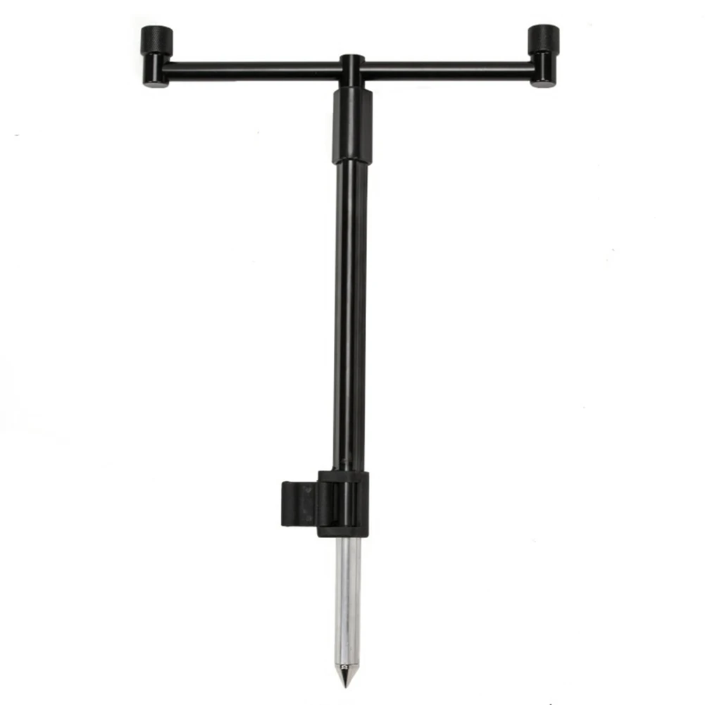 Carp Fishing Stick Holder Alloy Height Adjustable Universal Length Adjustable Fixed Fishing Bankstick Pole Rest 25cm