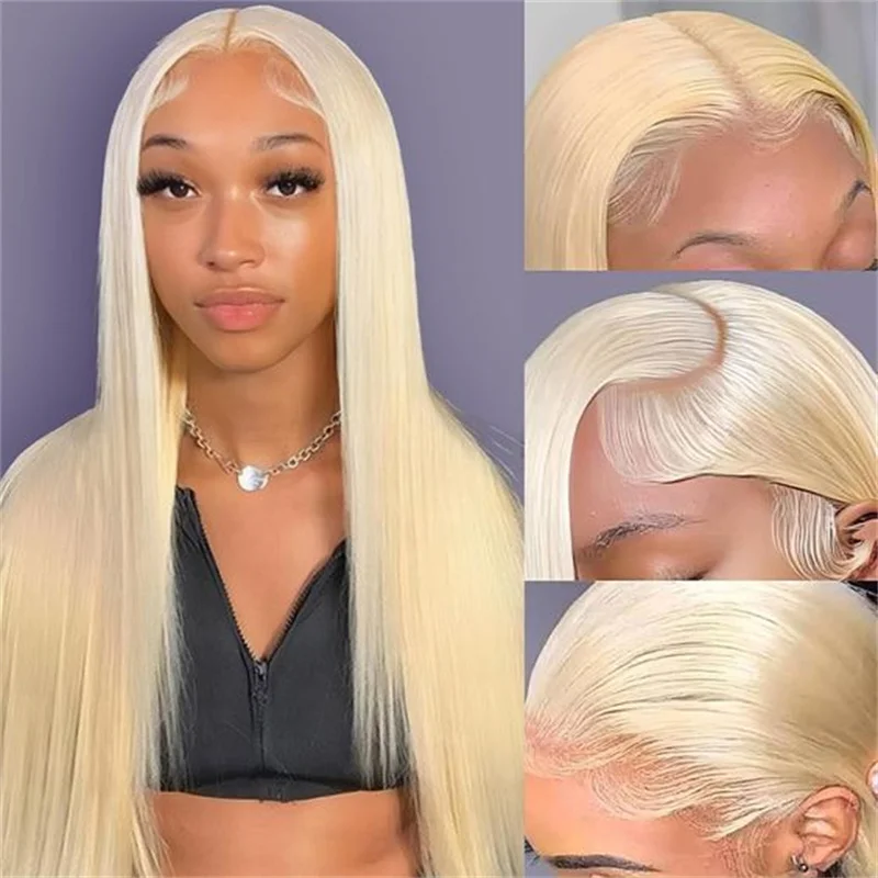 

Brazilian Bone Straight Lace Frontal Wig Pre Plucked 150% 13x4 Hd Transparent 30 32 Inch Lace Frontal Human Hair Wig For Women