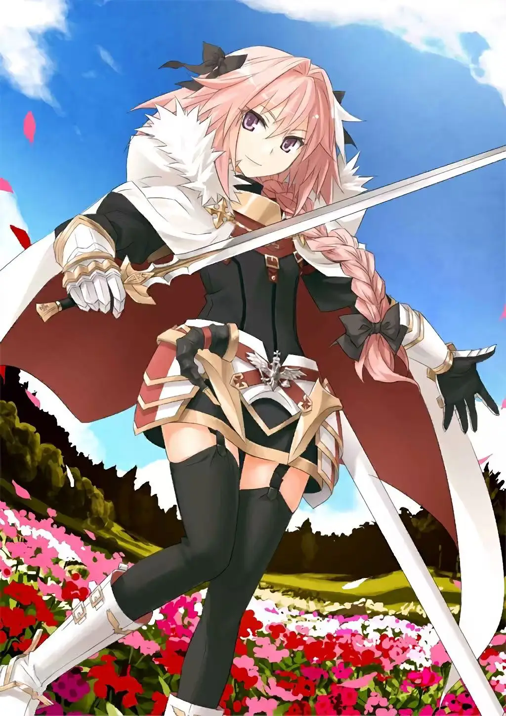 

Cosplay Costume for Astolfo (Anime A-Fu) Maid Dress Set Suitable for Halloween and Christmas