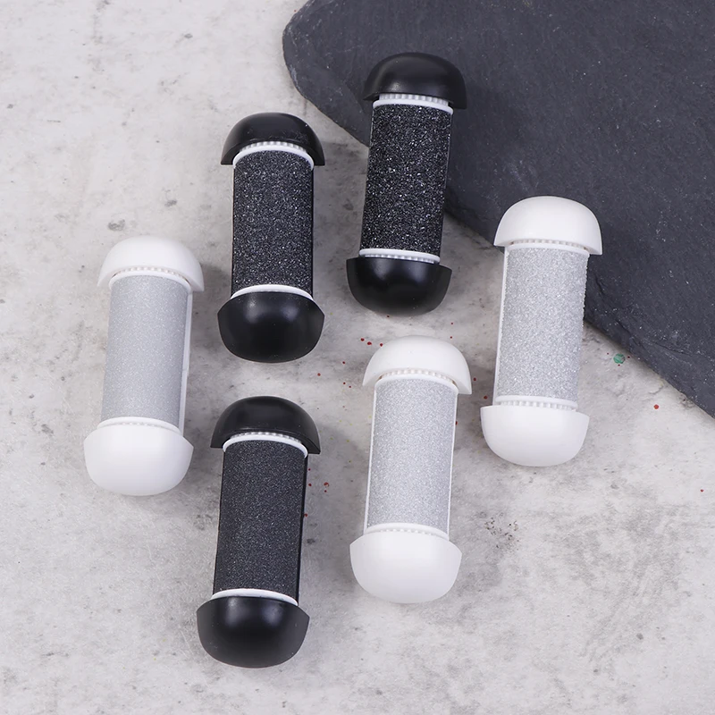 3 قطع رؤوس مطحنة عالية الجودة للعناية بالقدم، بكرات مزيل الجلد الصلب، عبوات أداة إزالة مسامير القدم