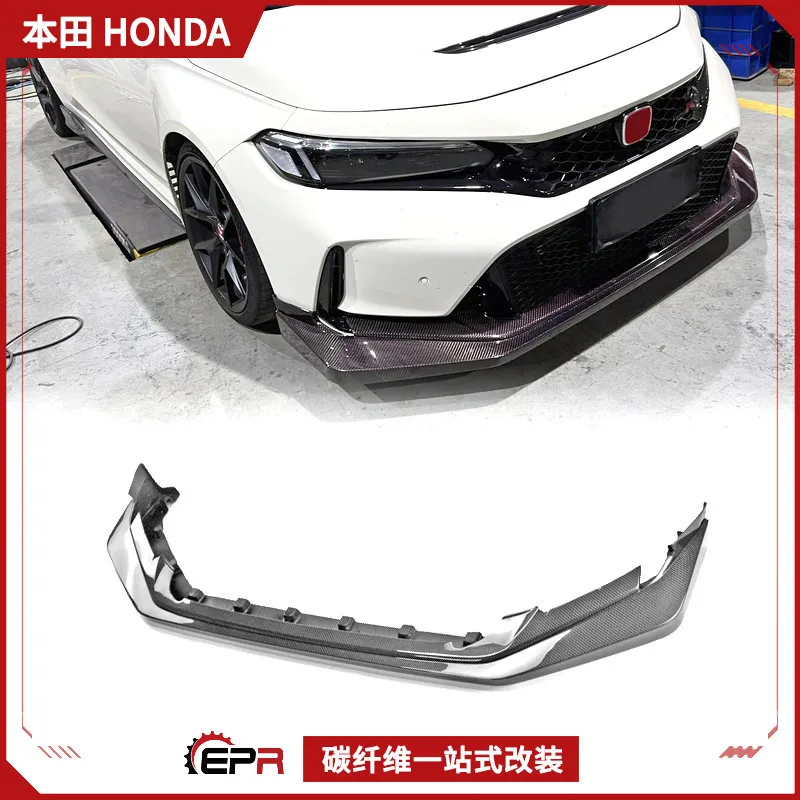 

Suitable for Honda TYPE R FL5 carbon fiber modified mug unlimited, small front lip surround, front shovel chin