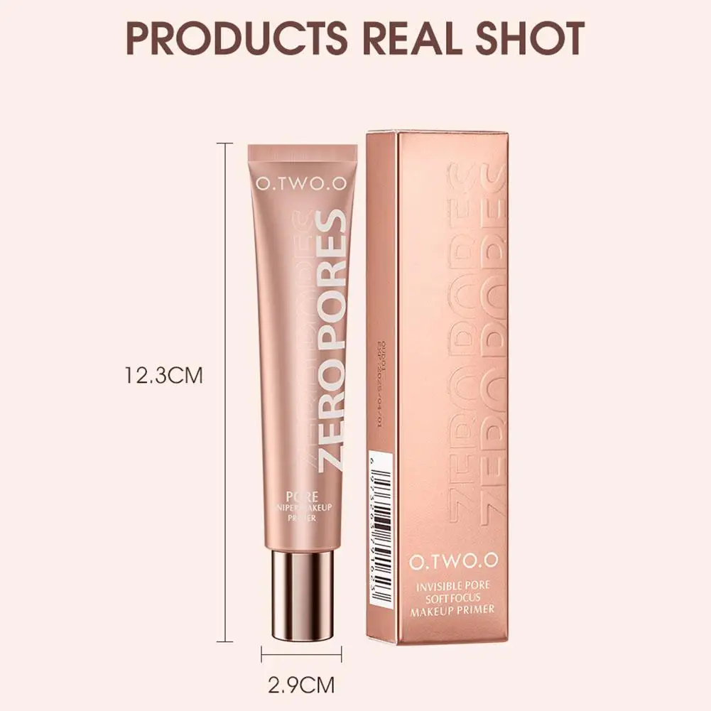 For O.TWO.O 20ml Invisible Pores Face Makeup Primer Oil-Control Face Make Soft Cream Whitening Moisture Base Up S4L9