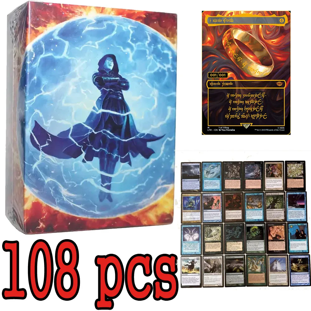 2024 High Quality Hot Sell NO. 108M1 MTG Proxy Cards 108pcs Magic The Gathering Cards P9 Dual Land Fetch Land Shock Lands Blue C