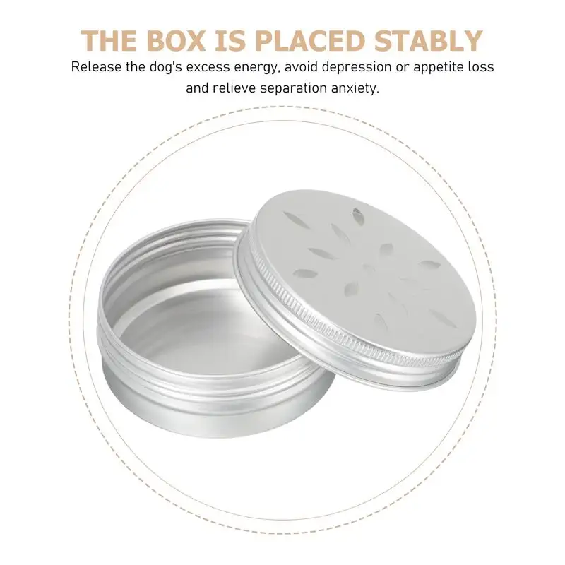 10Pcs Scent Training Case Dog Scent Training Pet Dog Scent Aluminum Training Container For Dogs Case Dog Scent Training Boxes