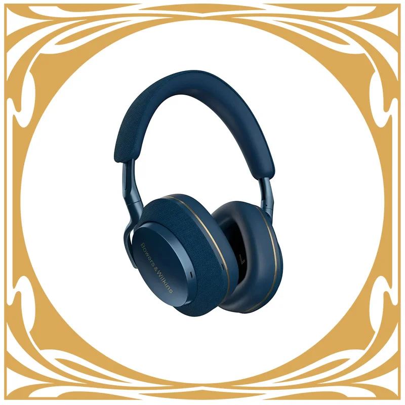 سماعات أذن أصلية من Bowers&Wilkins Px7 S2 فوق الأذن - إلغاء الضوضاء المتقدم الجديد، نحيف وخفيف الوزن، شحن سريع 15 دقيقة