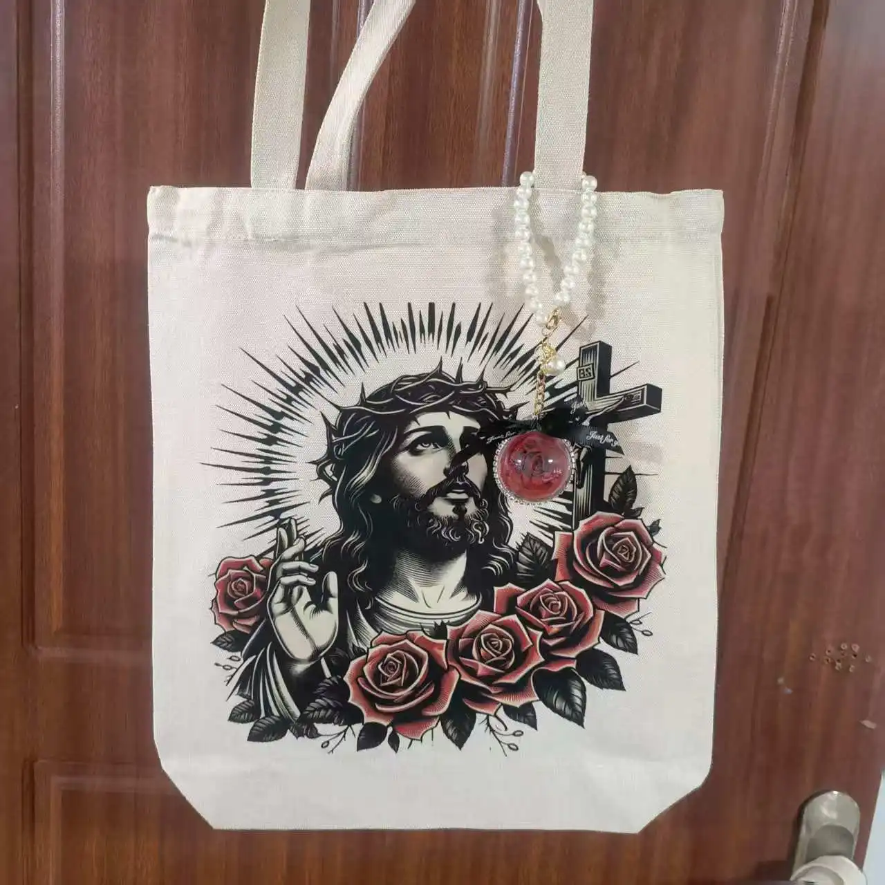 

Hot selling casual fashion handbag canvas bag tote bag shoulder bag