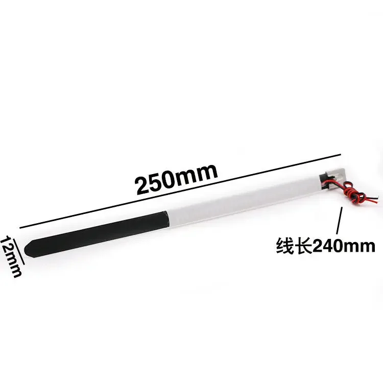 Motorcycle LED Shock Absorbing Strip Lights Circular Turn Signal Fork Light