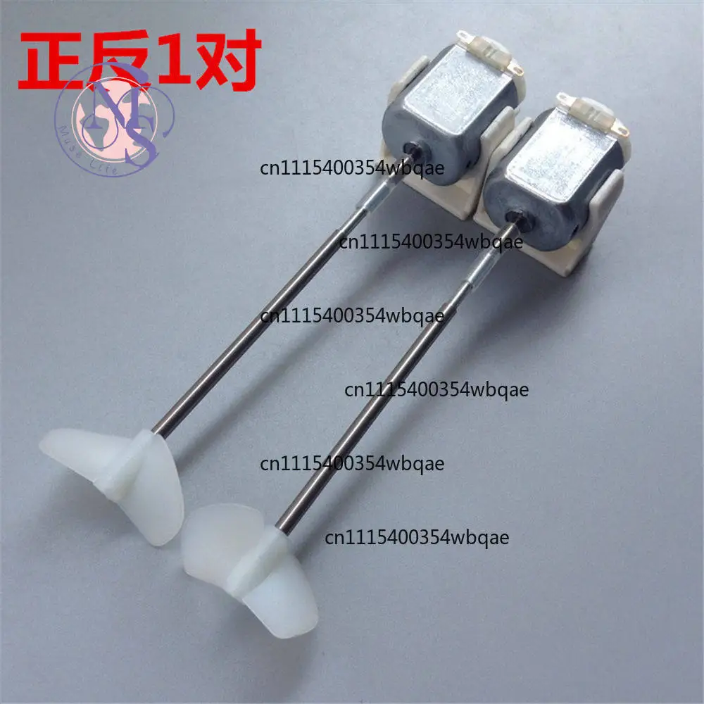 130 Strong Magnet Motor with Dual Propellers, Reversible Propellers DIY Boat Parts, 3V-6V