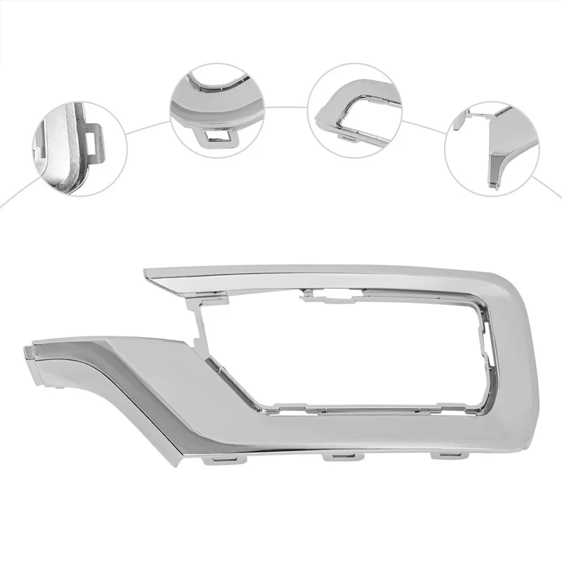 Auto parts for 2013-2017 GMCAcadia front bar fog light frame pair electroplating 22814530