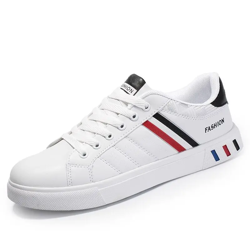 

2025 Spring Small White Shoes For Men'S Board Shoes Trendy Breathable Men'S Shoes Casual Tenis Masculino Zapatos Para Hombres