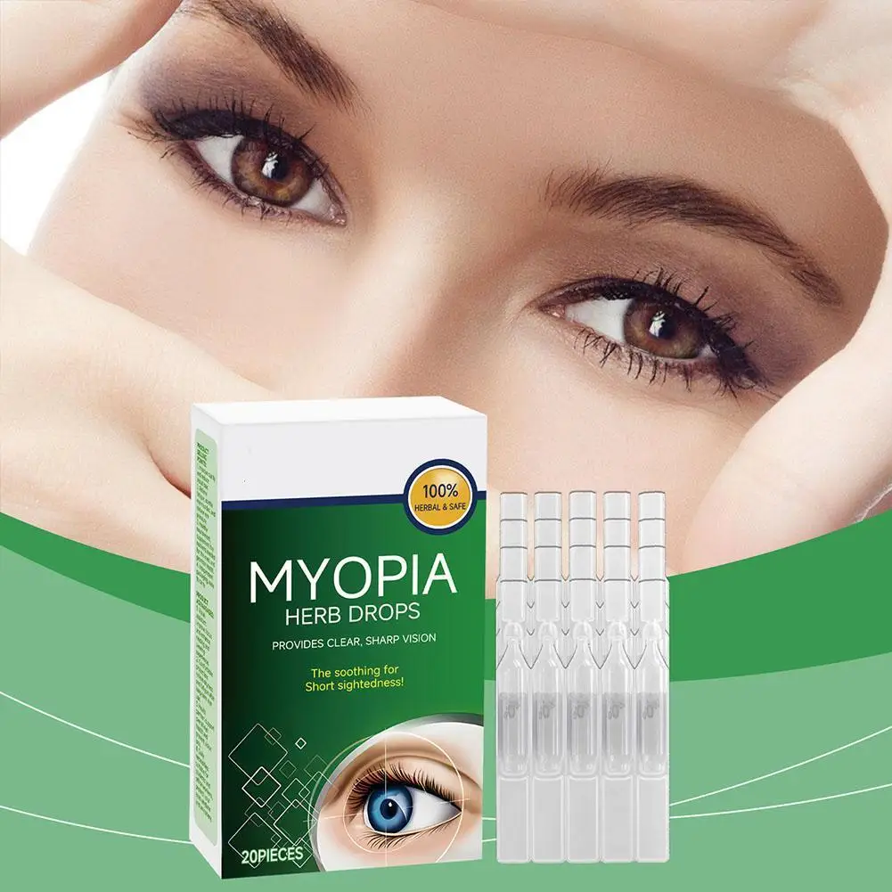 

20pcs Cataract Eye Treatment Medicine For Black Shadow Cloudy Eyeball Removal Blurred Vision Cure Eye Drops