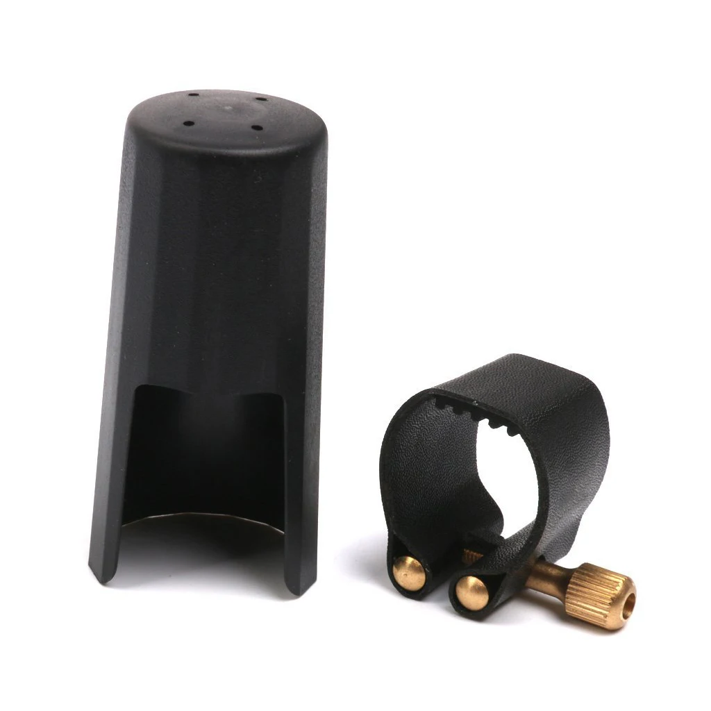 

Plastic clarinets Nozzle cap with PU ligature Black