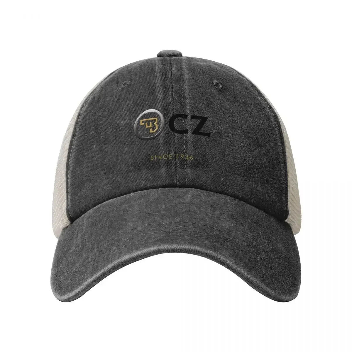 CZ USPSA IPSC GUN UKPSA 3GUNS tshirt Cowboy Mesh Baseball Cap Luxury Cap black Fluffy Hat dad hat Ladies Men's