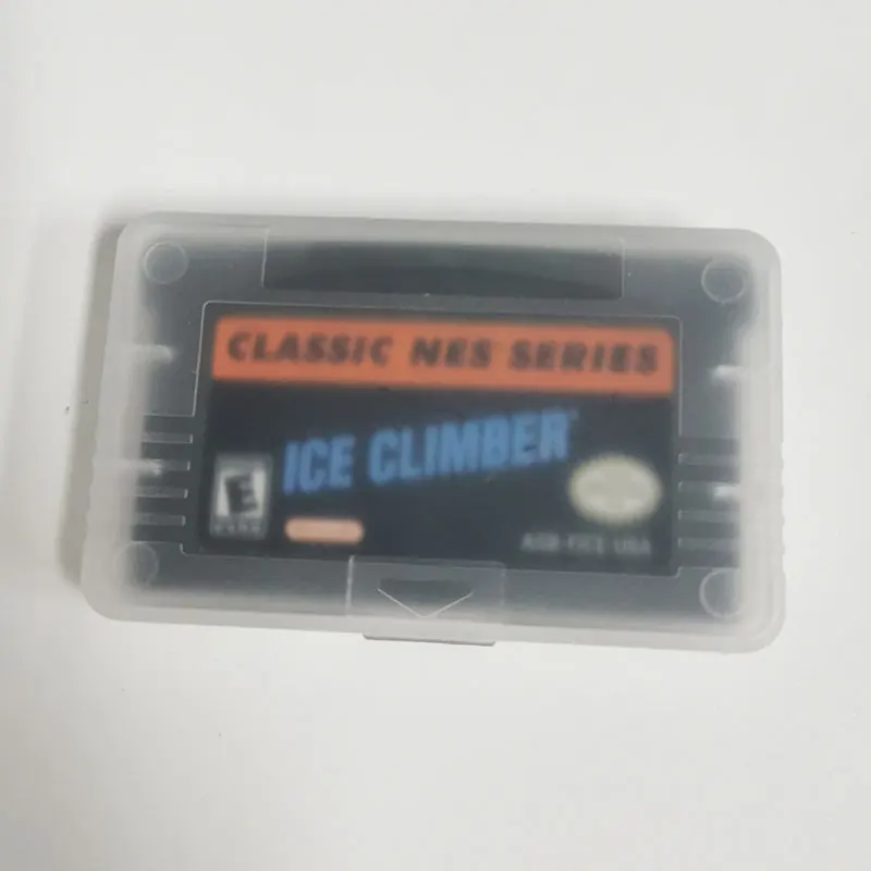 Классическая серия NES-игры IceClimber GBA, 32 бит, игровая тележка для игровой консоли Gameboy Advance, система игровой консоли на английском языке