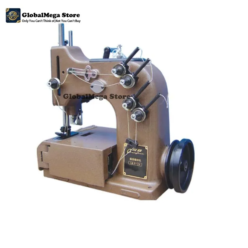 Máquina de coser de doble aguja con puntada de cadeneta y alimentación compuesta superior e inferior MC GK8-24 para bolsas de plástico tejidas y bolsas de papel