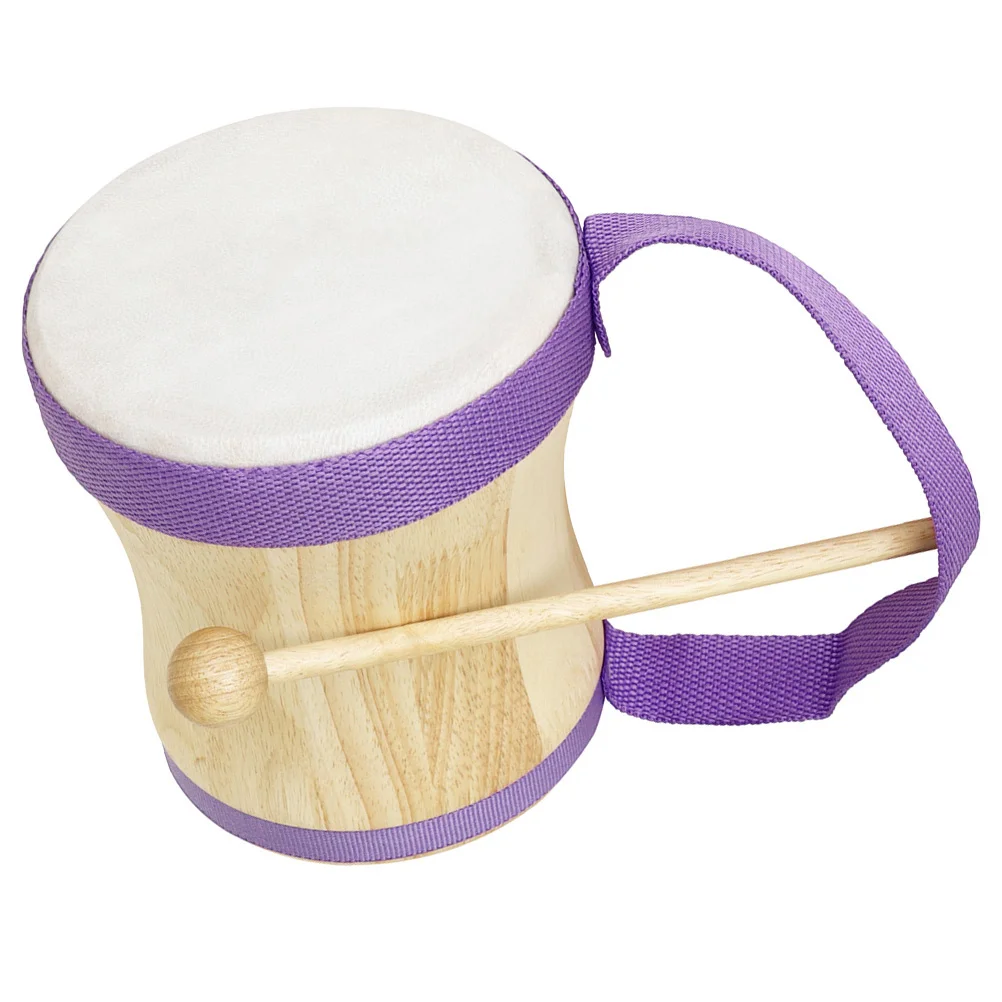 

Hand Drum Sheepskin Drumhead Wood Construction Kids Musical Talent Drum For Adults Teens Percussion Instrument