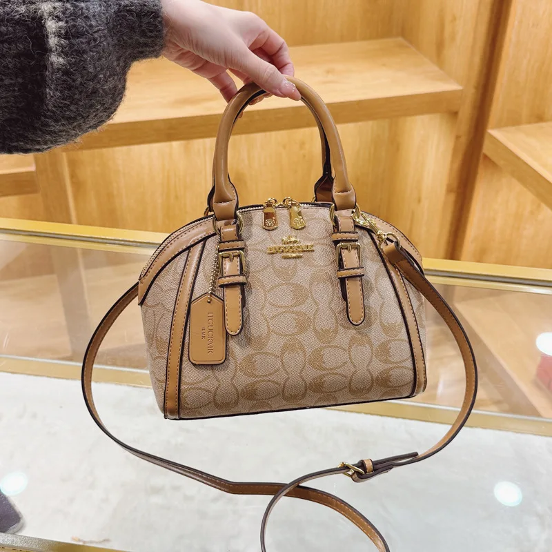 

Shell Woman Bag - Printed Shoulder Bag, Handheld or Crossbody Bag
