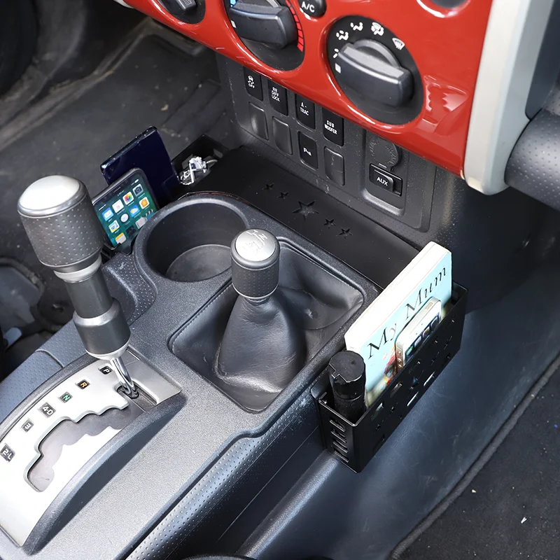 

Для 07-21 Toyota FJ Coolluze автомобильные центральные шестерни управления с обеих сторон корзины для хранения аксессуары для стайлинга интерьера