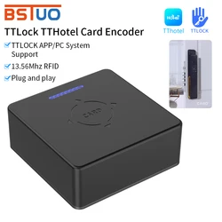 TTLOCK Card Encoder Writer Reader Bluetooth RFID Hotel Online Door Lock System S50 IC M1 Card Encoder support G2 Gateway TTHotel