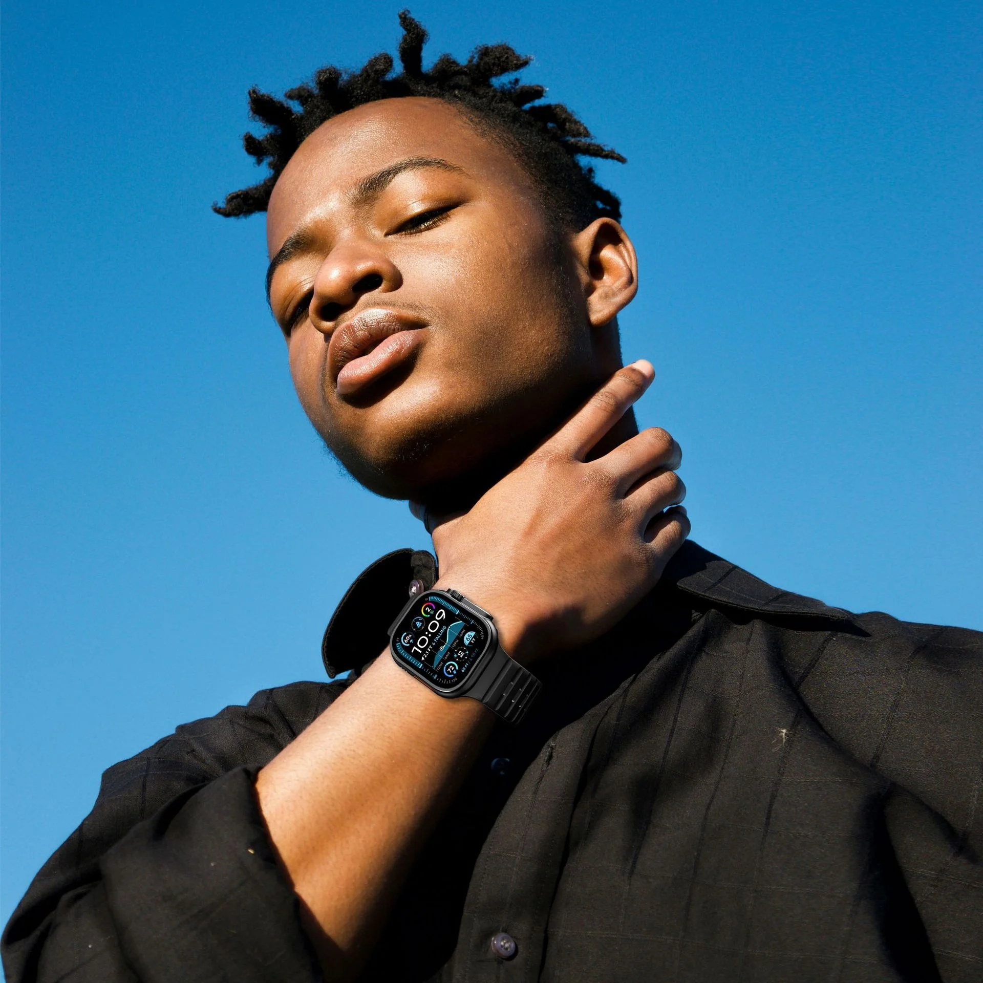 Магнитный силиконовый ремешок для Apple Watch 11 10 46 мм 42 мм Ultra 3/2/1 49 мм Wave Bracelet iWatch 9 8 7 6 5 4 SE3 45 мм 44 мм 41/40 мм