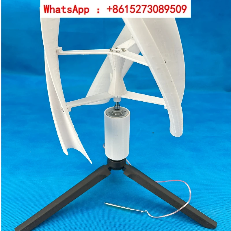 

3D printed PAL material micro wind turbine