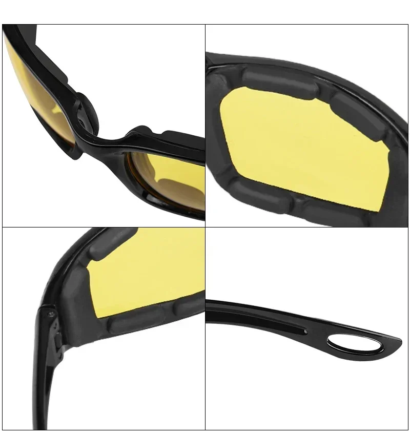 Fashionable Cycling Glasses Racing Anti-glare Windproof Vintage Men Women Safety Goggles Eyeglasses Sunglasses Eye Protection