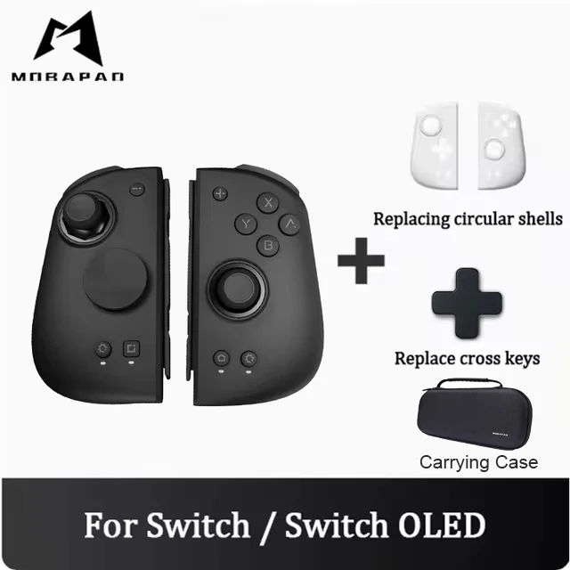 Mobapad M6 Gemini Joystick voor Nintendo Switch met Hall Effect Controller HD Vibratie voor Nintendo Switch OLED Console