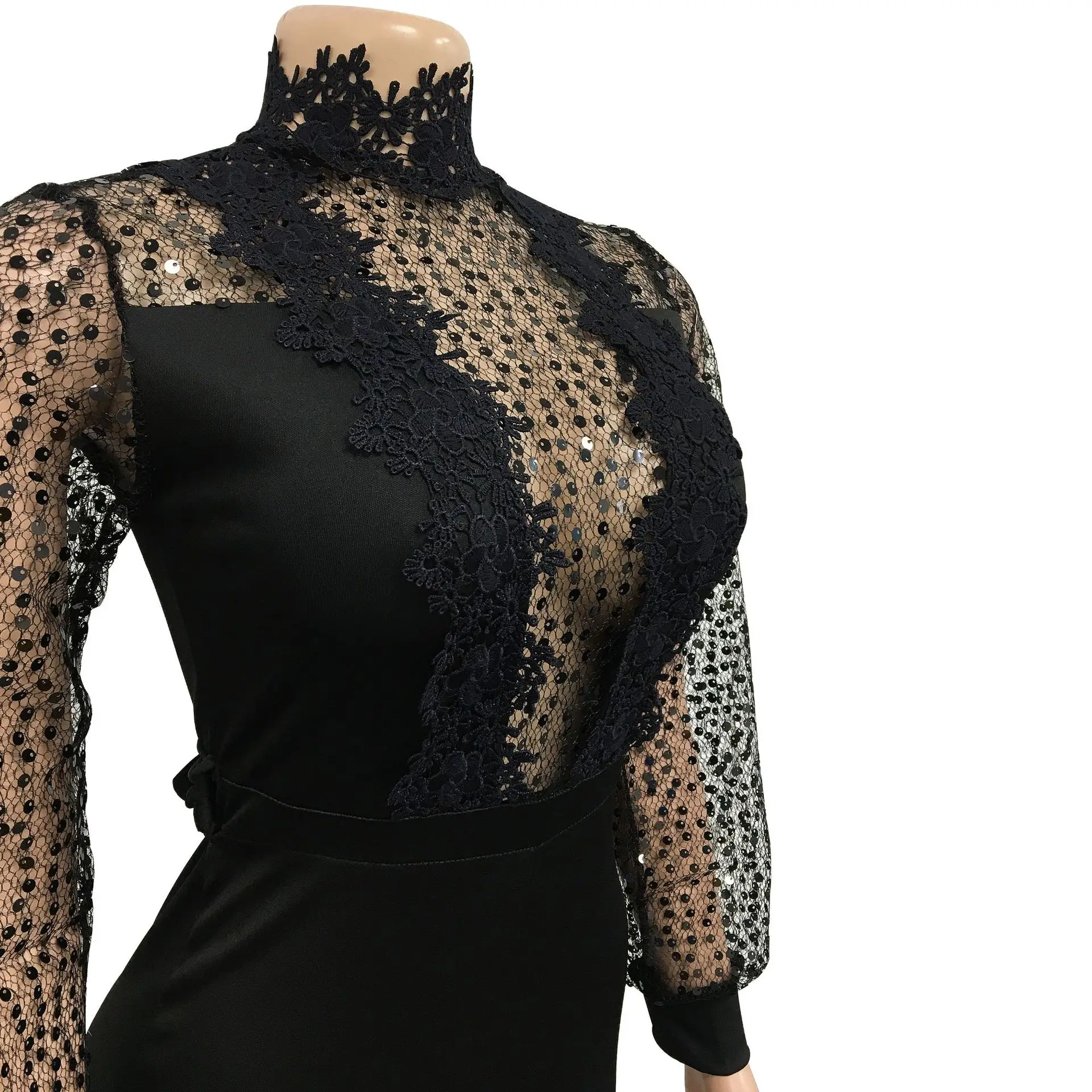 

Ele Hollowout Street Sle Jumpsuit for Women Long Siamese Pants Polyester Fabric mid Waist Summer Collection 2025