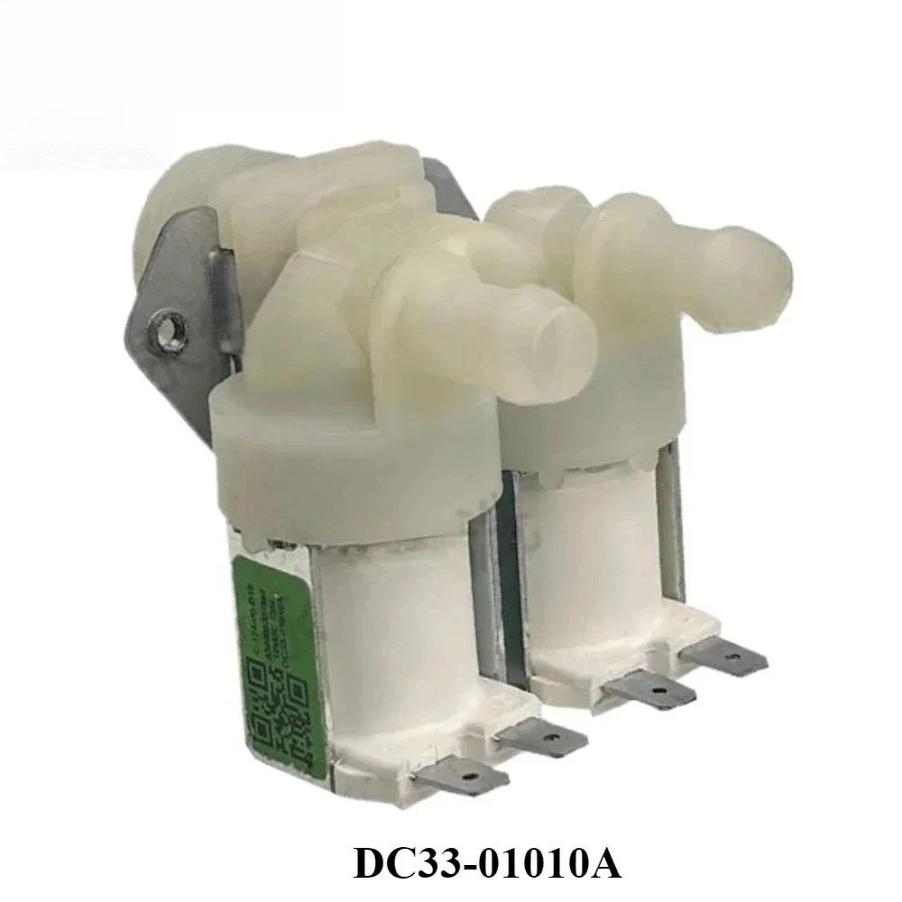 

New For Washing Machine DC33-01010A DC 12V Electric Water Inlet Solenoid Valve Washer Parts