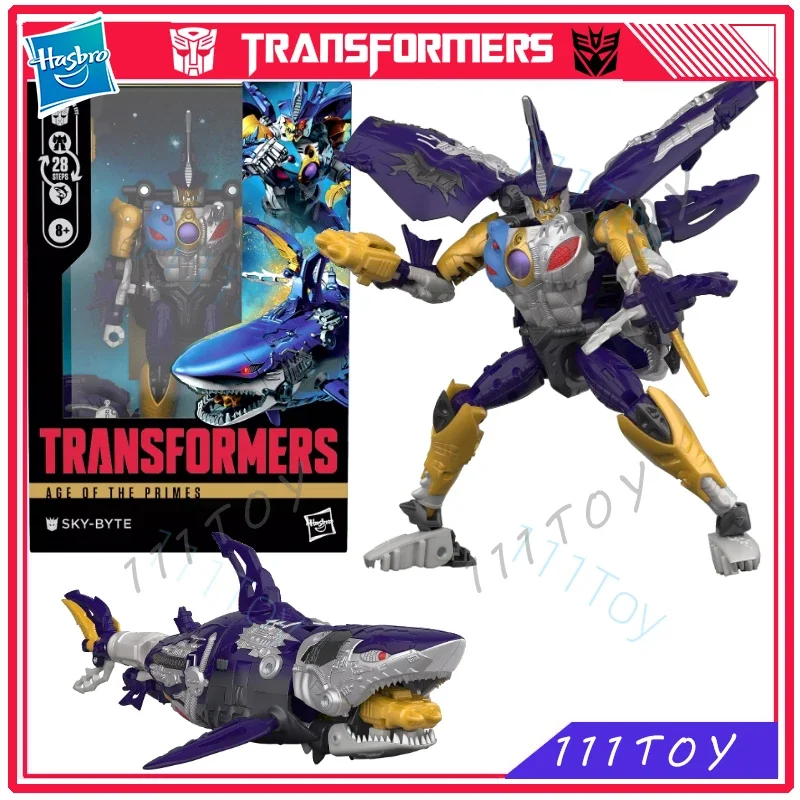 

Pre-sale Hasbro Transformers Classic Toys Age Of The Primes Voyager Sky-Byte Action Figure Robot Toy Collectibles Gifts Hobbies