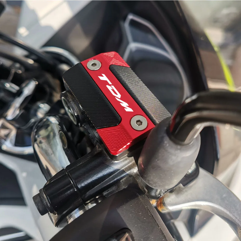 TDM For YAMAHA TDM 900 TDM900 2004-2015 Fast Shipping Motorcycle Front Rear brake Fluid Cylinder Master Reservoir Cover Cap