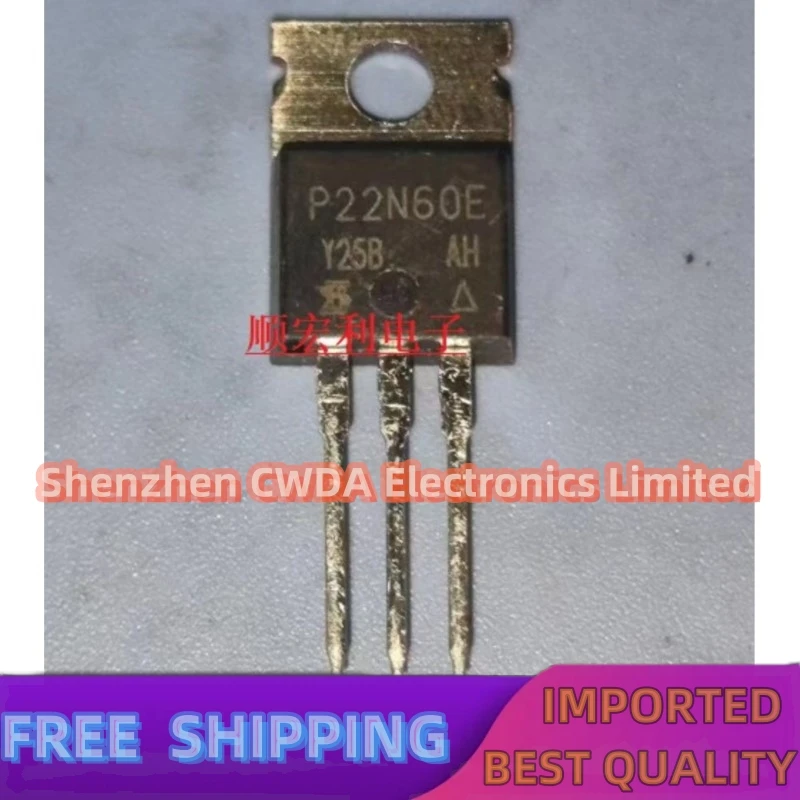 10PCS-20PCS  P22N60E SIHP22N60E-E3  TO-220 600V 22A In Stock Can Be Purchased