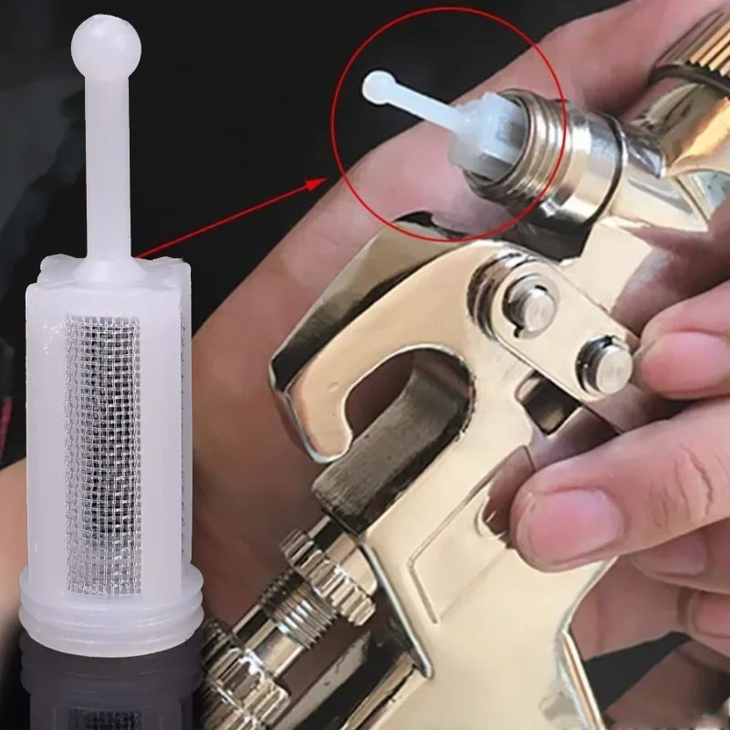 Car Paint Gun Filter Spray-Gun Fuel Filters Fine Mesh Gravitation Feed Strainer Auto Wash Maintenance Accessories 5/10/20/30PCS