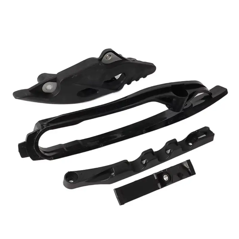 Motorcycle Chain Guide Protector Pulley & Tubing Clamp Set-4 Pcs For SX SXF XC XCF XCW XCFW XWF EXC GASGAS