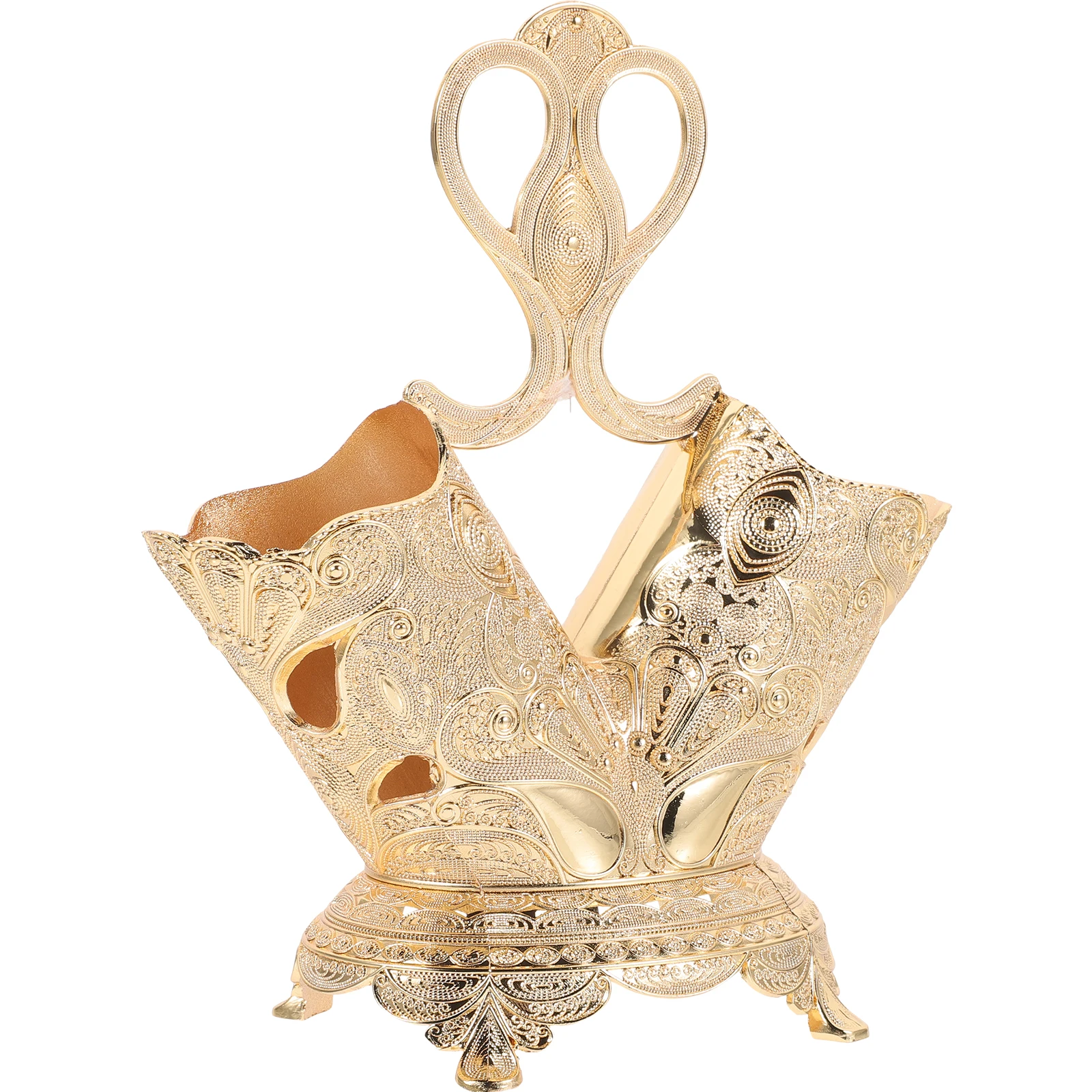 

Zinc Alloy Chopstick Holder Kitchen Utensil Organizer Fork Spoon Container Cutlery Storage Rack Counter Utensil Holder