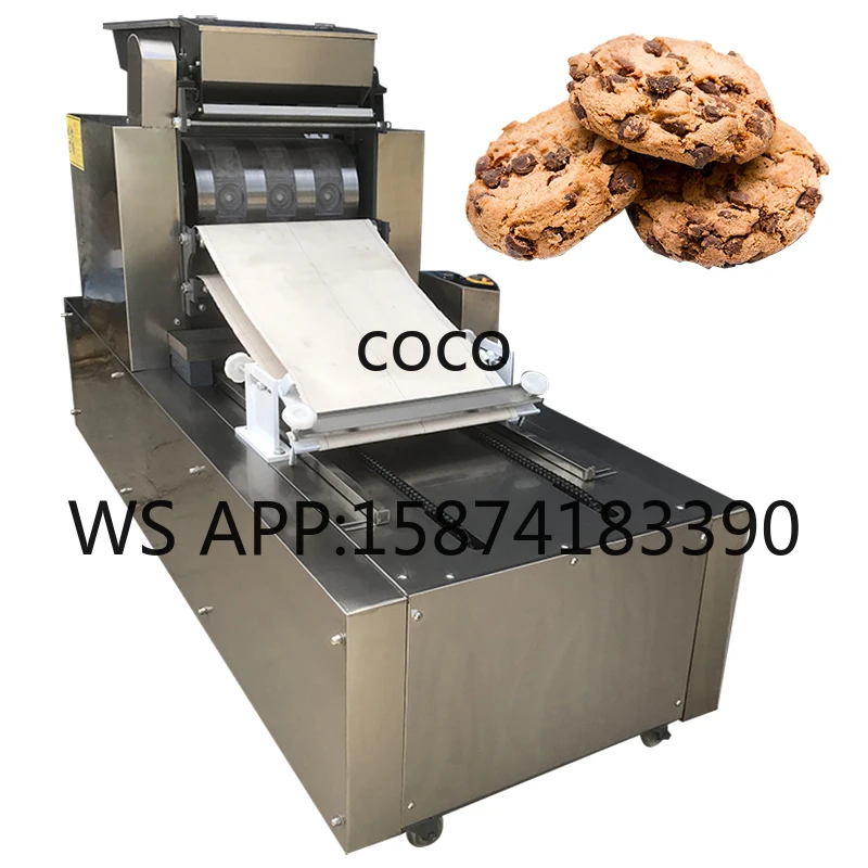 Small Electric Filled Milk Biscuit Making Machine Automatic Cookie Bakery Production Line 220V/380V with 1 Year Warranty