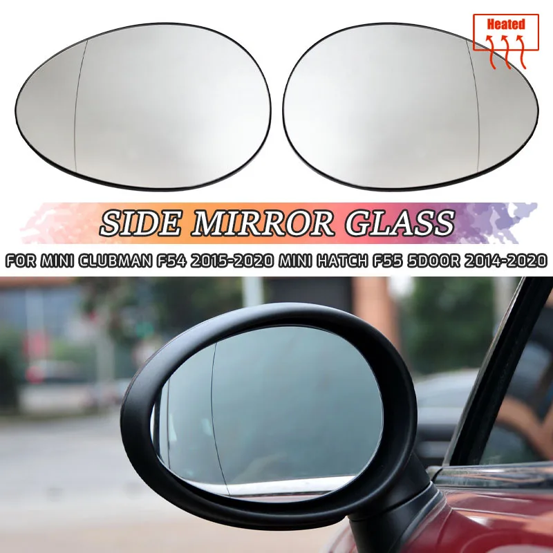 For BMW Mini R55 R56 R57 Cooper Lenses Mirror Rearview Mirror Heating Glass 51162755625 51162755626 Auto Parts