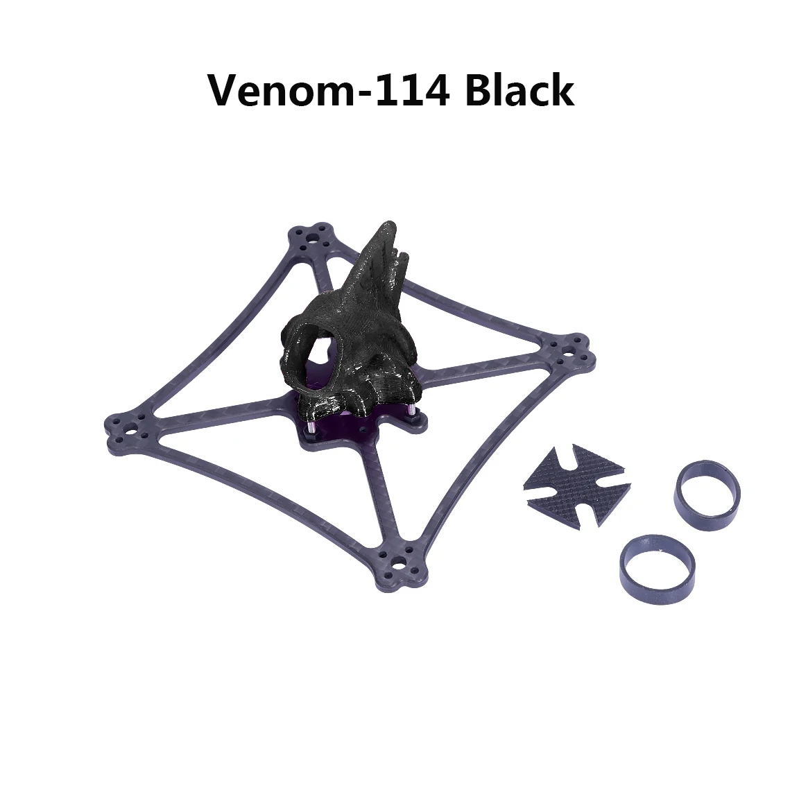 FEICHAO Venom-118 venom-114 3 Zoll 75mm Frame Kit Propeller für bürstenloser Motor fpv rc Racing Zahnstocher Drohne 3