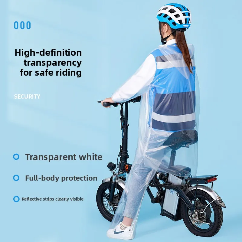 

Одноразовый дождевик и брюки для мужчин и женщин, комплект для езды на велосипеде, специальный автомобильный дождевик, унисекс для взрослых