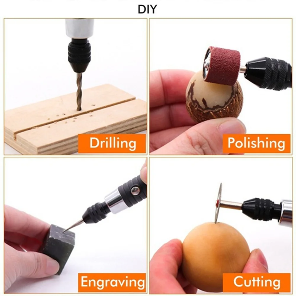 40--252Pcs Mini Electric Drill Multi Rotary Tool Accessories Set Grinding Polishing Rotating Polishing Kits For Dremel Accessory