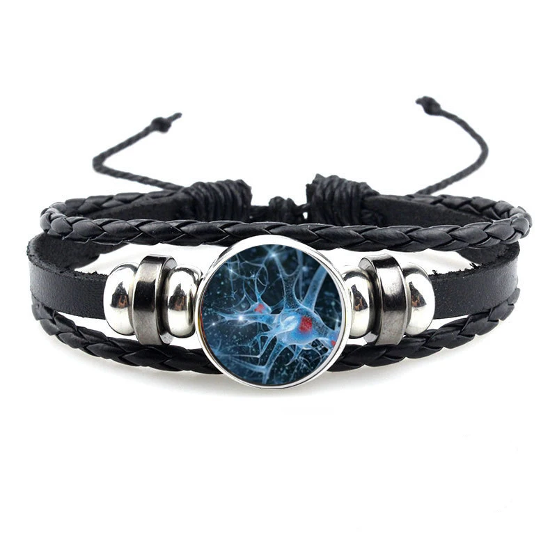 New Psychology Bracelet Brain Nerve Cell Bracelet