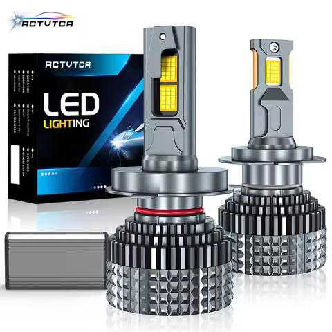 ACTVTCA 260W H7 H4 H11 LED Headlight High Power Canbus H1 H8 H9 9005 HB3 9006 HB4 9012 HIR2 Turbo Lamp 6000K Car Light 12V 24V