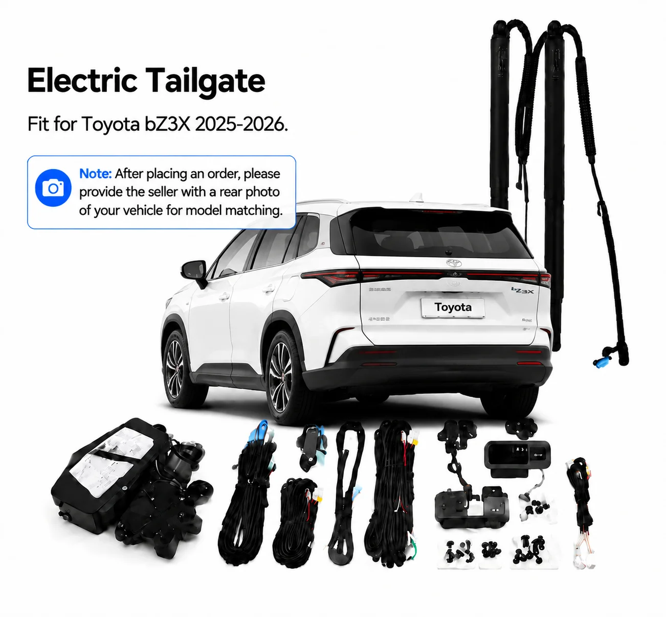 Power Electric Tailgate Kit Auto Rear Trunk Lift Retrofit Kit For Toyota bZ3X 2025-2026 Car Modification Accessories