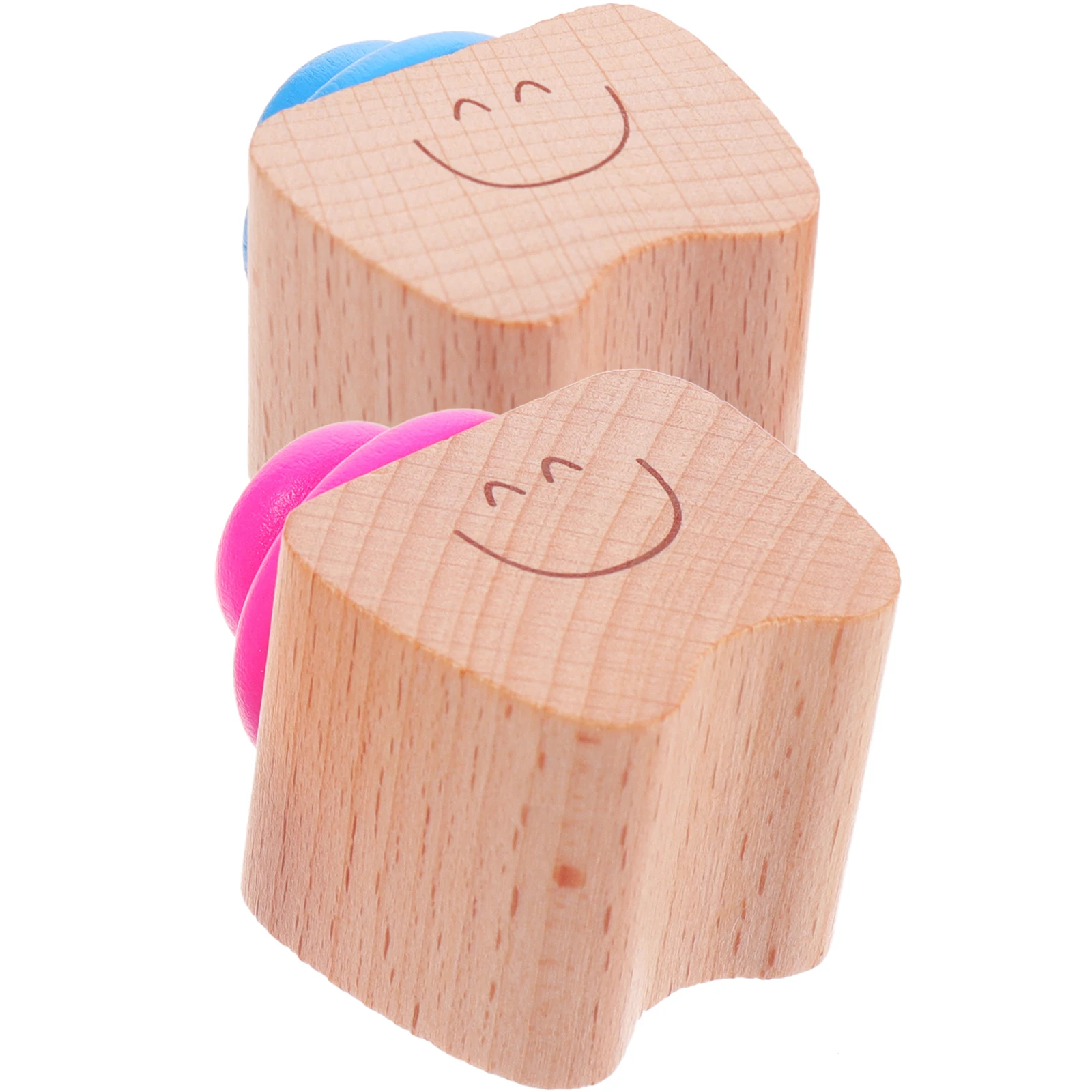 

2Pcs Baby Teeth Box Wooden Container for Toddler First Tooth Saver Memorial Bottle Cute Design Perfect Gift Idea