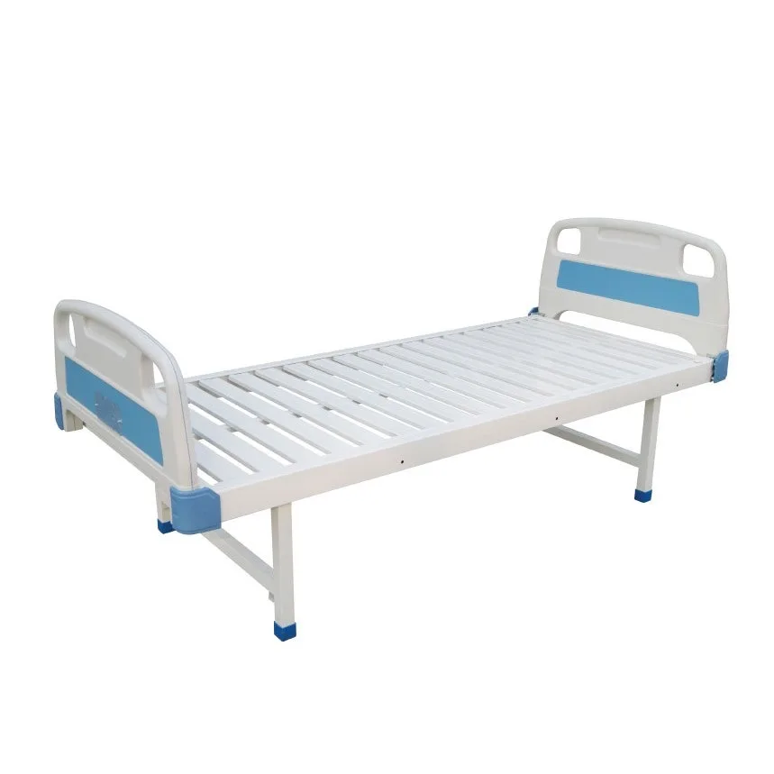 ABS bedside bed end hospital flat bed medical nursing bed