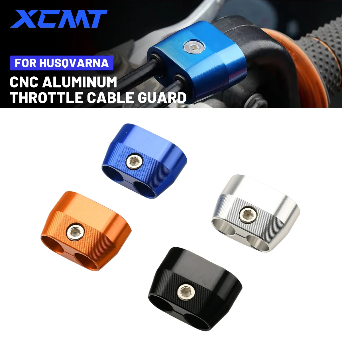 

Motorcycle CNC Throttle Cable Protector Guard For Husqvarna FE 250 FE 350 FE 450 501 FC 250 SMR 450 501 Accessories